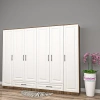Macaron 6 Kapılı Membran Gardrop Mdf