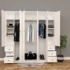 Makses 6 Kapılı Gardrop Mdf