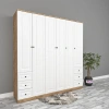 Makses 6 Kapılı Gardrop Mdf