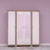 Milens 4 Kapılı Gardrop Mdf