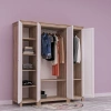 Milens 4 Kapılı Gardrop Mdf