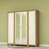 Milens 4 Kapılı Gardrop Mdf