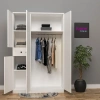 Mina 4 Kapılı 1 Çekmeceli Gardrop Mdf