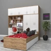 Montana 6 Dolaplı 3 Çekmeceli Çalışma Masalı Karyola Mdf