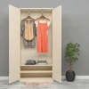 Quart 2 Kapılı Gardırop Mdf