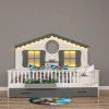 Roof Modern Montessori Yatak Mdf