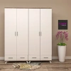 Troy 4 Kapılı Gardırop Mdf