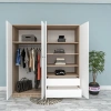 Troy 4 Kapılı Gardırop Mdf