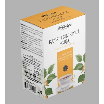 KAYISILI BİBERİYELİ KARIŞIK ÇAY (45Lİ)