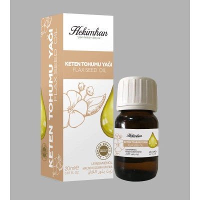 KETEN TOHUMU (SABİT) YAĞI 20 ML