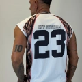 23 Leopar Desenli Sleeves Beyaz