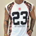 23 Leopar Desenli Sleeves Beyaz