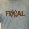 NY Final Çift Katlı Crop +T-shirt Gri