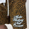 Leopar Desenli Şort