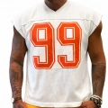 99 Sleeveless T-shirt Beyaz