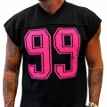 99 Sleeveless T-shirt Siyah