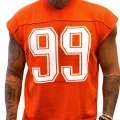 99 Sleeveless T-shirt Turuncu