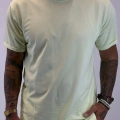 Çift Yaka Relax Fit T-shirt Sarı