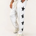 Four Stars Crop Takım Beyaz