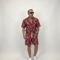 Kapitone Desenli Takım Bordo