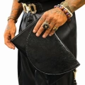 Milano Deri Clutch Siyah