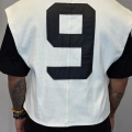 Number 9 Çift Katlı Crop + T-Shirt Beyaz