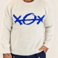 Reversible XOX Kazak Beyaz
