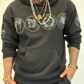 Rome Icon Hoodie Siyah