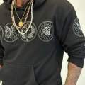 Rome Icon Hoodie Siyah