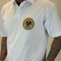 Rose Polo Yaka T-shirt Beyaz