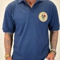 Rose Polo Yaka T-shirt Lacivert