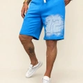 Street Style Spor Şort Mavi