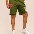 Street Style Spor Şort Yeşil