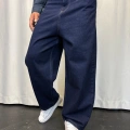 Süper Baggy Denim Pantolon Lacivert