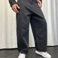 Süper Baggy Denim Pantolon Siyah