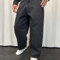 Süper Baggy Denim Pantolon Siyah
