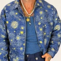 VAN GOGH Goblen Ceket Mavi