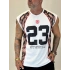 23 Leopar Desenli Sleeves Beyaz