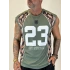23 Leopar Desenli Sleeves Haki
