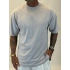 Basic Oversize T-shirt Açık Gri
