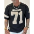 Hasır 71 Aplikeli T-Shirt Siyah
