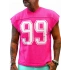 99 Sleeveless T-shirt Pembe