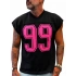 99 Sleeveless T-shirt Siyah
