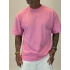 Basic Oversize T-shirt Pembe