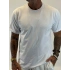 Çift Yaka Relax Fit T-shirt Beyaz