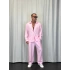 İpek Desenli Takım Pembe