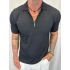 İpek Triko Fermuarlı T-Shirt Siyah