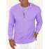 Knit Arcylic Yıpratma Kazak Lila
