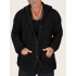 Long Knıt Cardigan Siyah