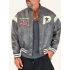 Off System Vintage Crop Bomber Beyaz